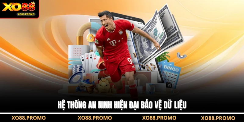 Hệ thống an ninh hiện đại bảo vệ dữ liệu