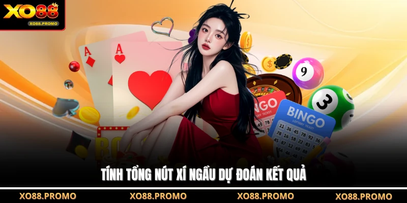 Tính tổng nút xí ngầu dự đoán kết quả
